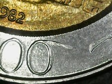500 LIRE 1982 ERRORE - SPESSA