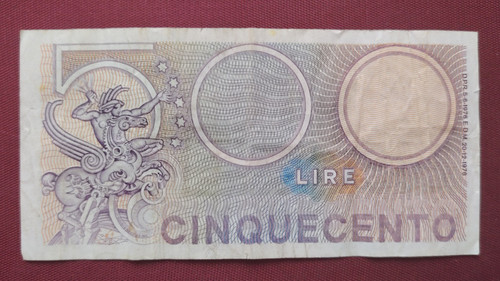 1974 cinquecento 500 lire - 1974-79,