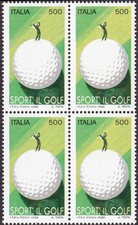 Quartina di francobolli nuovi