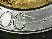 500 LIRE 1982 ERRORE - SPESSA