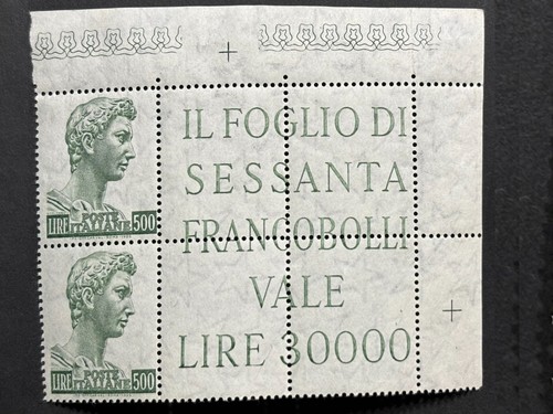 Italia 1957 alto valore san - alto,