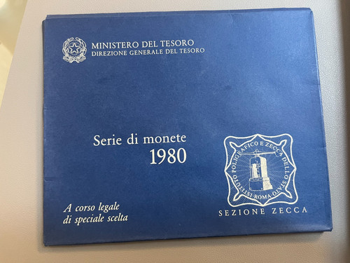Serie valori italia 1980 - ,