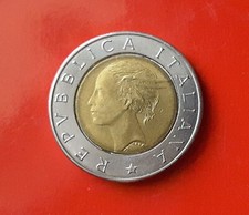 500 LIRE 1991 VARIANTE FIRMA