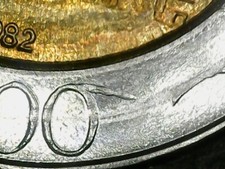 500 LIRE 1982 ERRORE - SPESSA